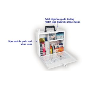 Peti Pertolongan Cemas (Jenis Gantung Dinding) - 壁挂式急救箱