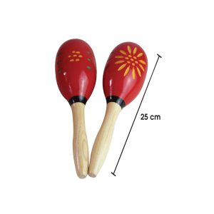 Marakas Kayu - 木制沙球