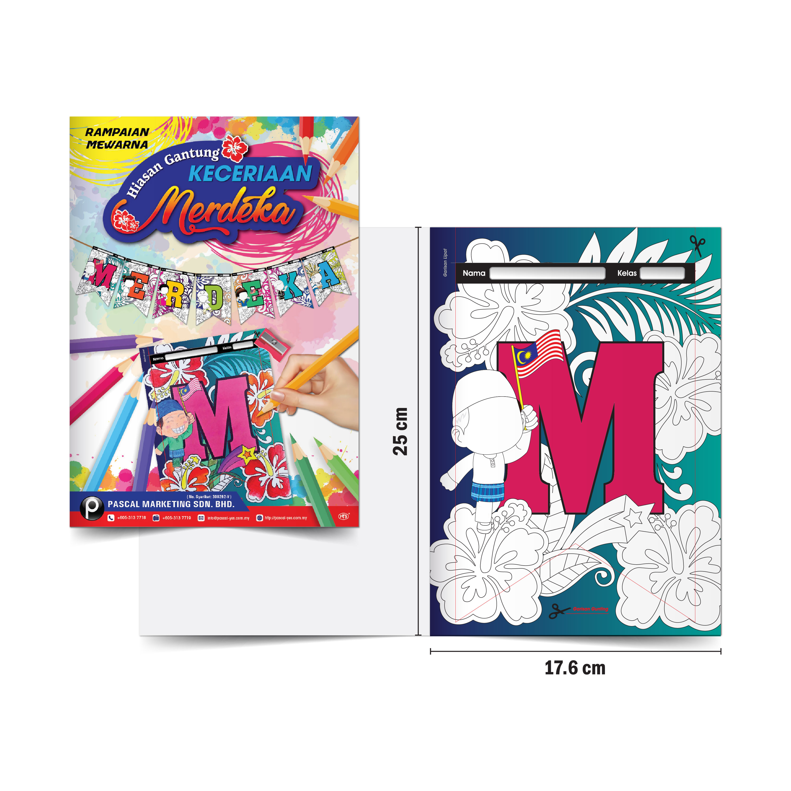 Hiasan Gantung Keceriaan Merdeka