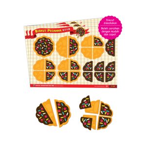 Biskut Pecahan - 饼干分数