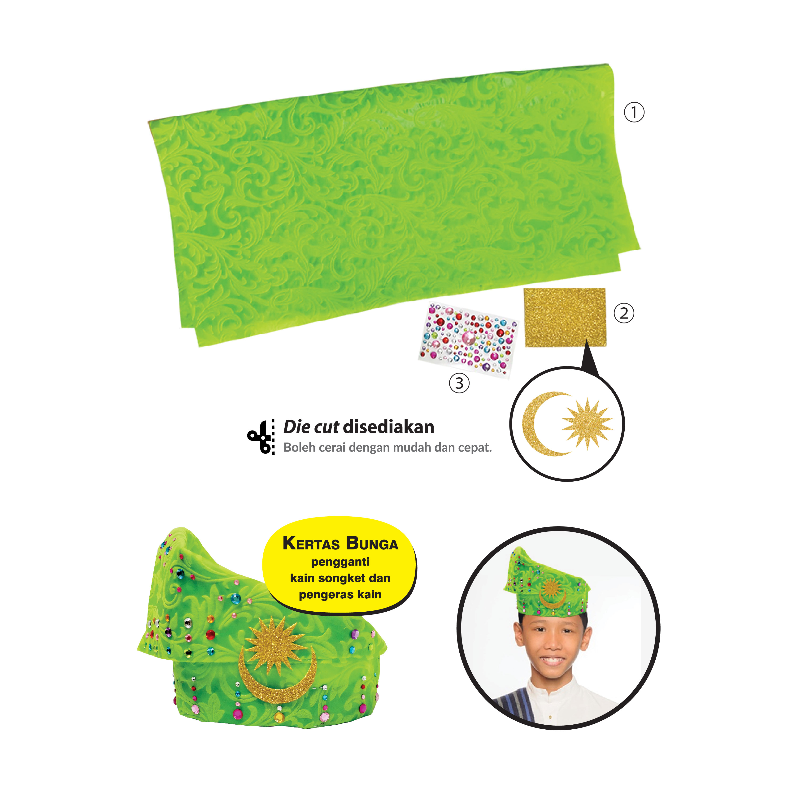 Seni Kraf Warisan Tanjak Seri Kencana