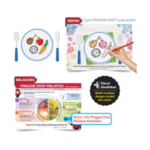 Kad Pinggan Sihat Saya - 我的健康餐盘卡