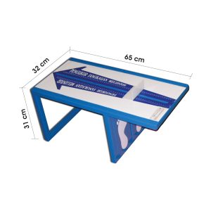 Pengukur Jangkauan Melunjur (Besi) - 伸展运动测量器 - Sit & Reach Flexibility Measuring Device (Iron)