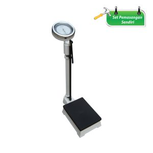 Alat Timbang Berat & Tinggi - 身高及体重测量仪 - Weight Scale with Height Rod