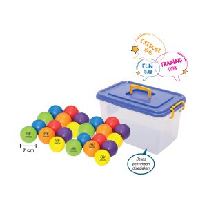 Colourful Soft Ball Set - 七彩软球