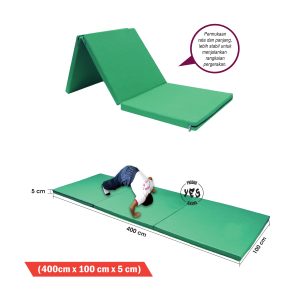 Tilam Gimnastik Ekstra Panjang Lipat 3 - 三折特长体操垫 - Three Fold Extra Long Gymnastic Mattress