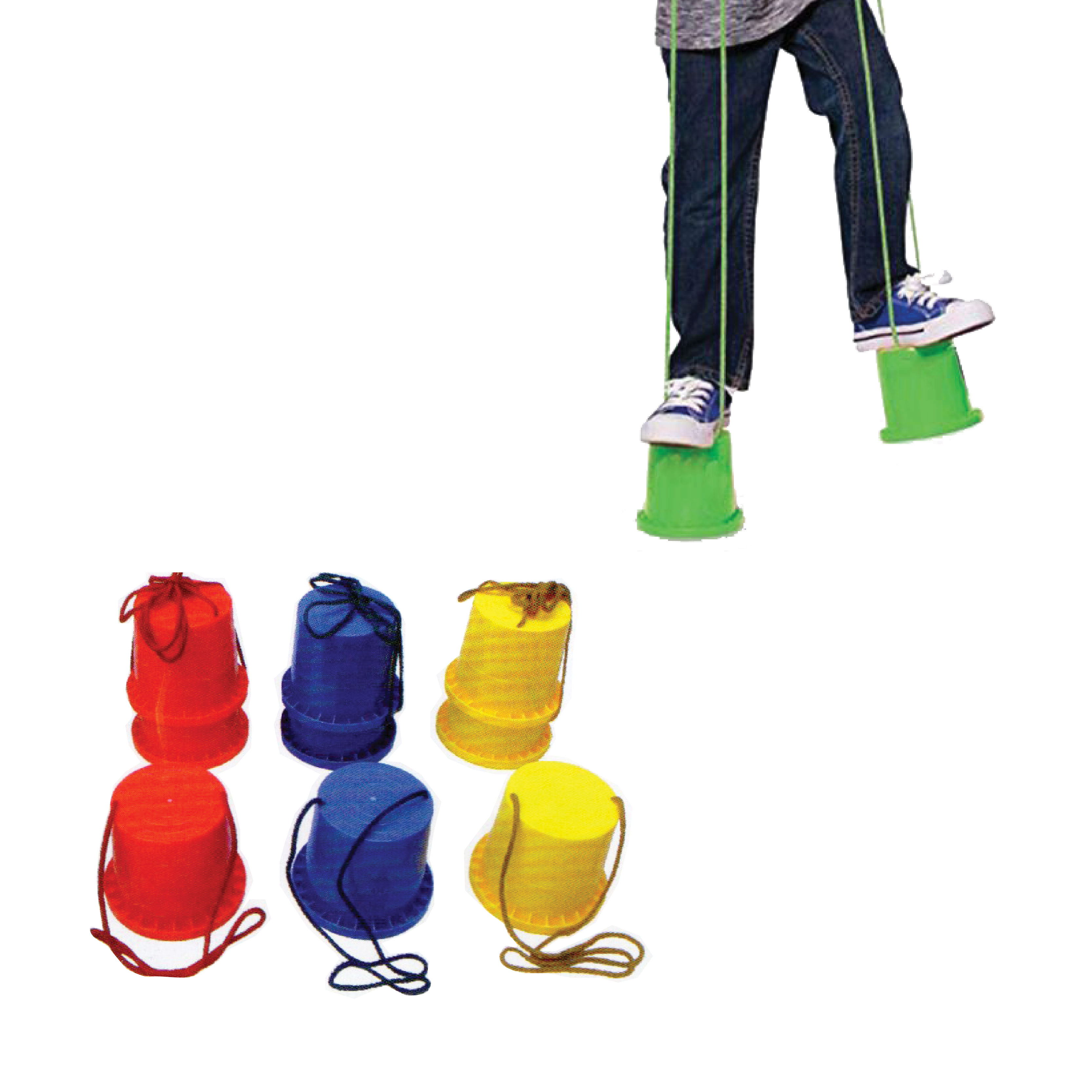 Walking Stilts - 圆柱高跷