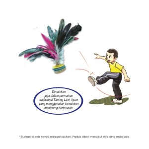 Lawi Ayam / Bulu Ayam - 毽子 - Shuttlecock