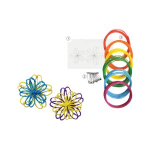 Set Penghasilan Kerongsang Bunga - 花朵胸针材料包