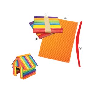 Set Penghasilan Rumah Mini Kreatif - 创意迷你小屋材料包