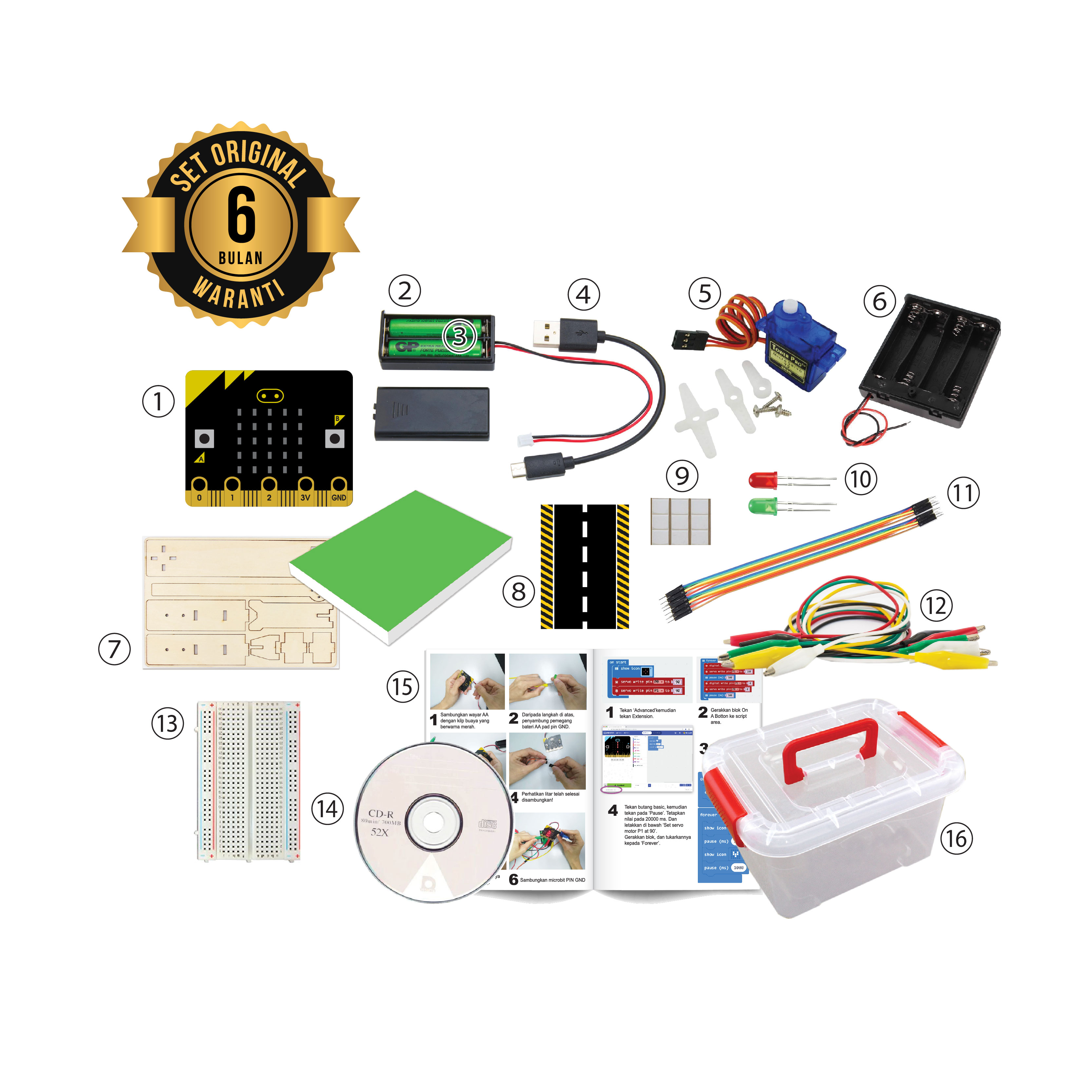 Kit Model Pagar Keselamatan micro:bit - Image 2