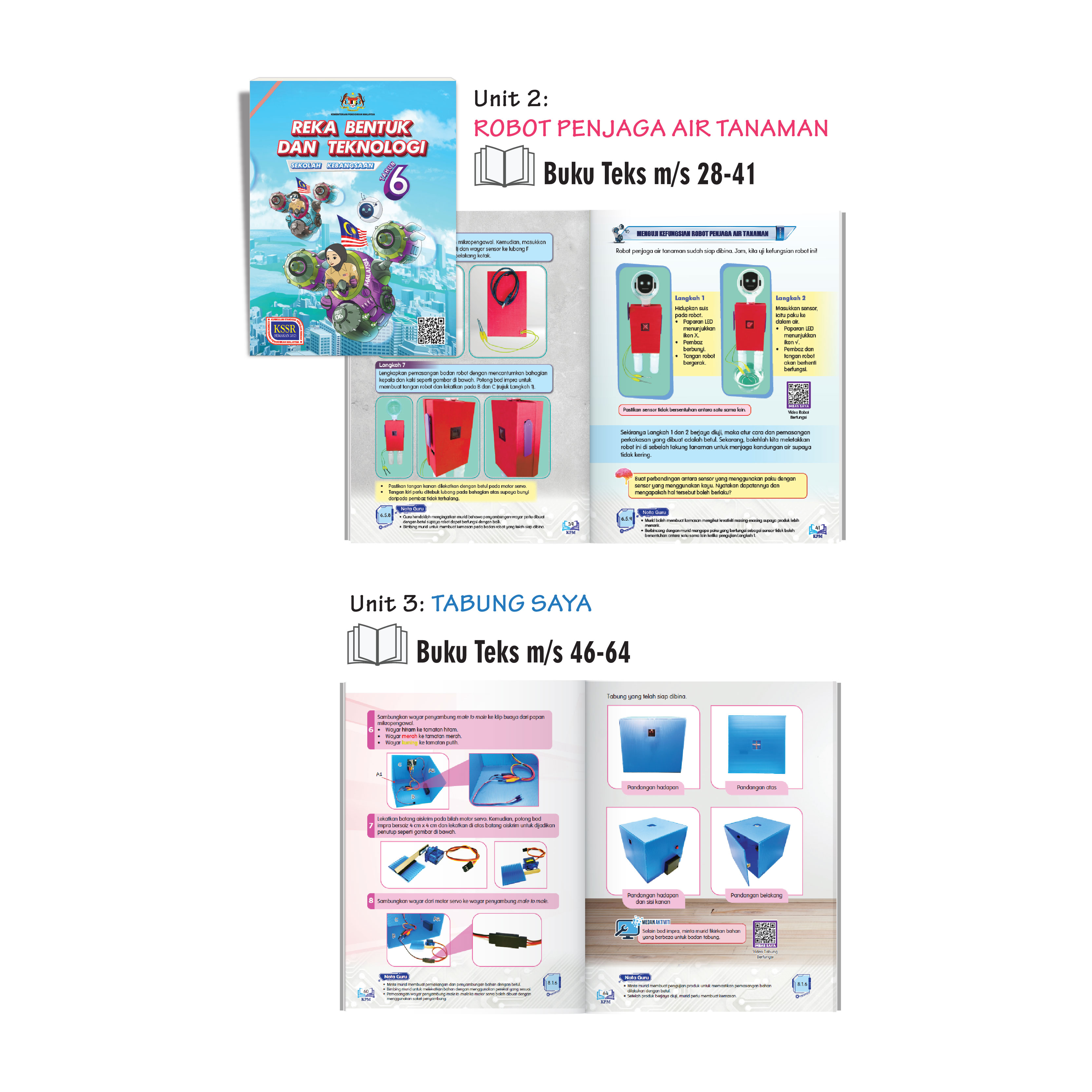 Papan micro:bit - Set Penghasilan Robot Penjaga Air Tanaman & Tabung Saya - Image 3