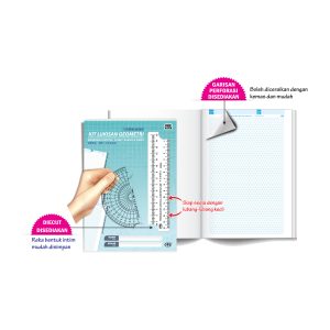 Kit Lukisan Geometri - 几何图形绘制套