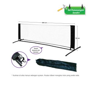 Jaring & Tiang Multifungsi Mudah Alih - 多用途便携式网架 - Portable Multifunctional Net Stand