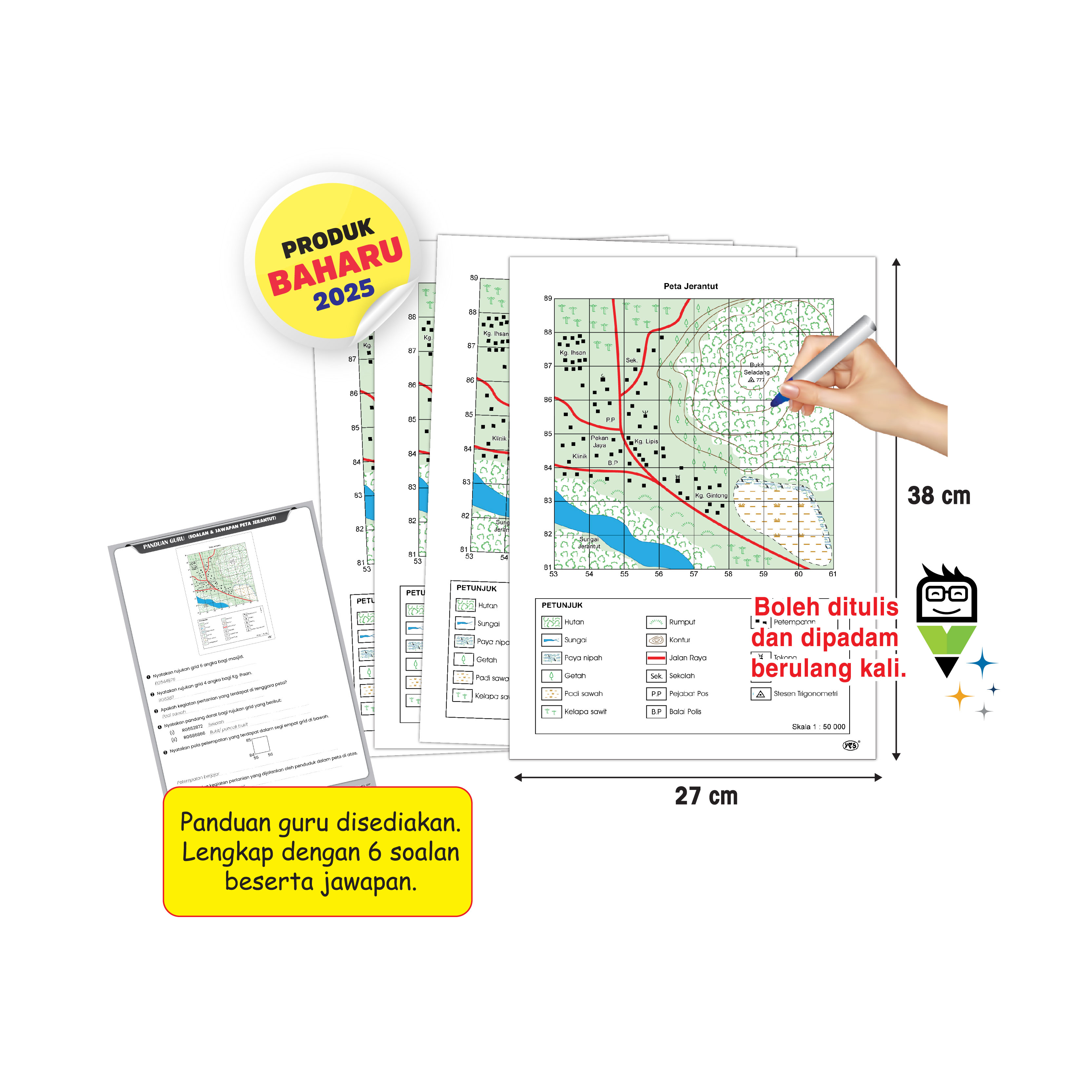 Kadbod Pembelajaran Peta Topografi Jerantut