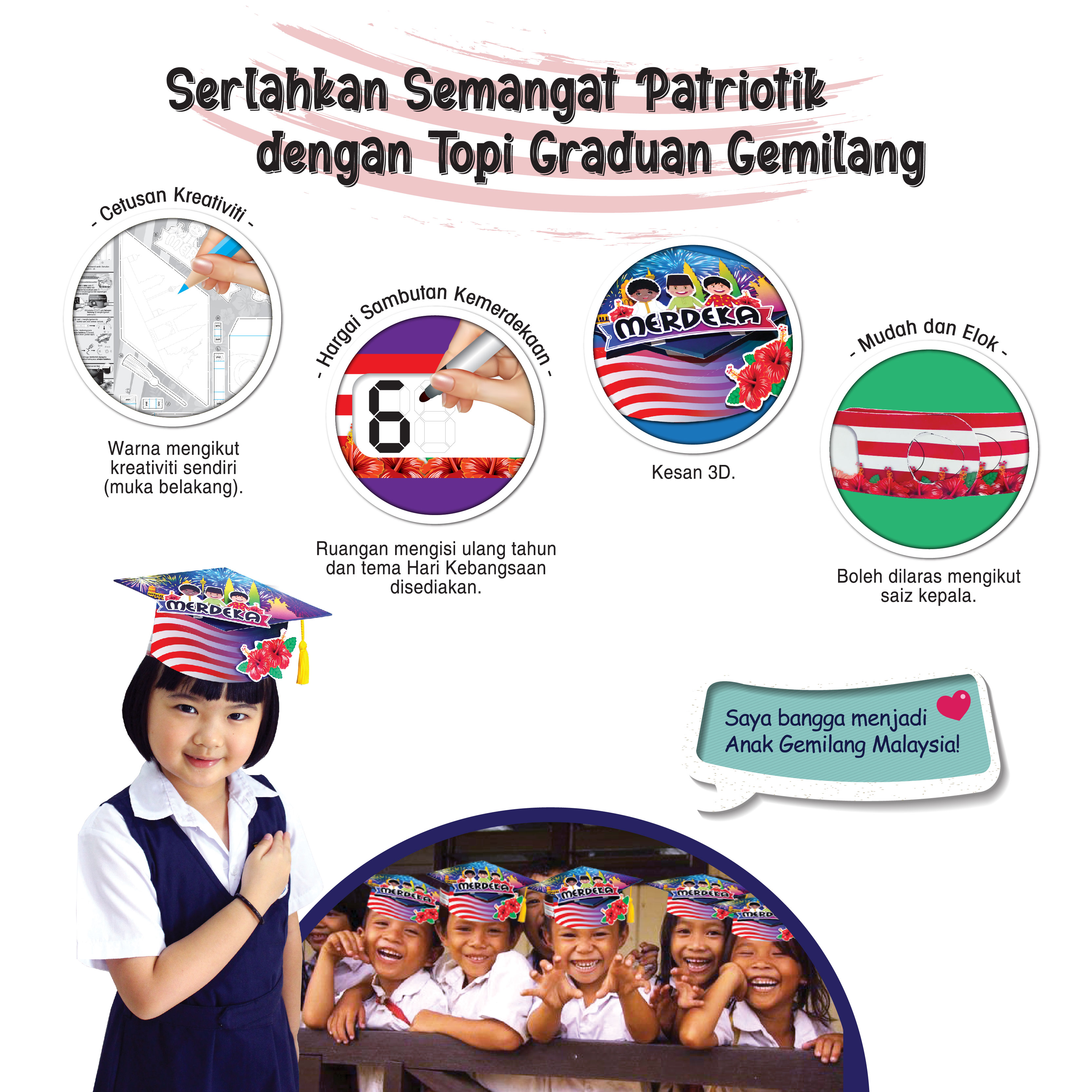Topi Graduan Gemilang - 辉煌四方帽 - Image 2