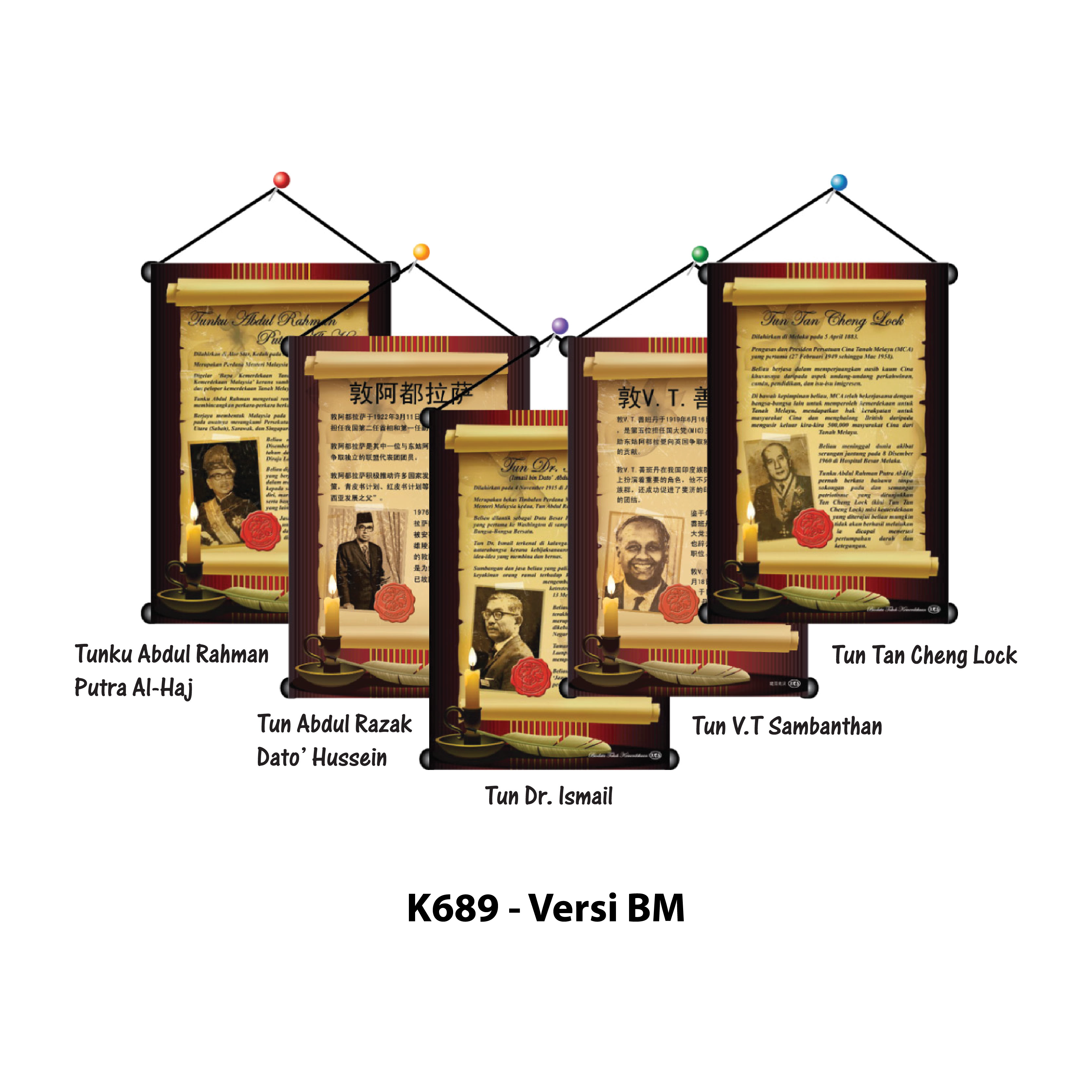 Banner Biodata Tokoh Kemerdekaan - 建国领袖 - Image 3